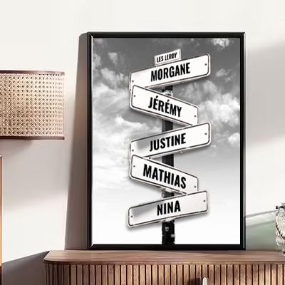 Affiche personnalisée message - Destination NYC