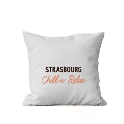 Coussin personnalisé Strasbourg