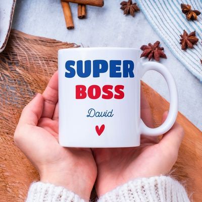 Même le Père Noel pense que tu es une tasse de con! Drôle secret Santa  tasse! Cadeau pour Noel/cadeau de bureau/cadeau pour son drôle de cadeau de