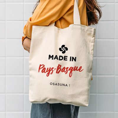 Tote bag personnalisable - Made In Pays Basque