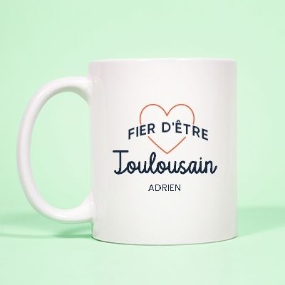 Mug personnalisé - Fier d'être Toulousain