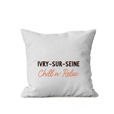 Coussin personnalisé Ivry-sur-Seine