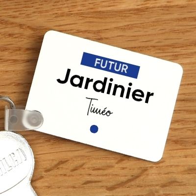 Porte-clés à personnaliser - Futur jardinier