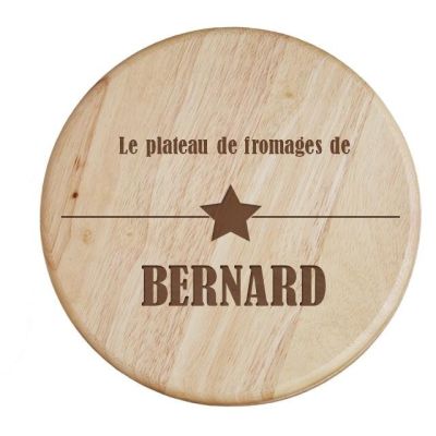 Set à fromage personnalisé pour un Bernard
