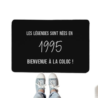 paillasson message homme né en 1995