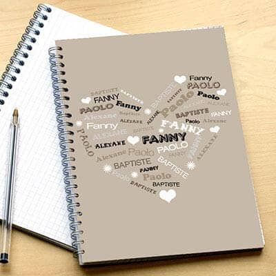Cahier Coeur Famille