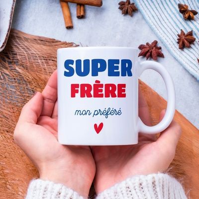 Mug décoratrice super pouvoir - cadeau femme décoratrice humour drôle