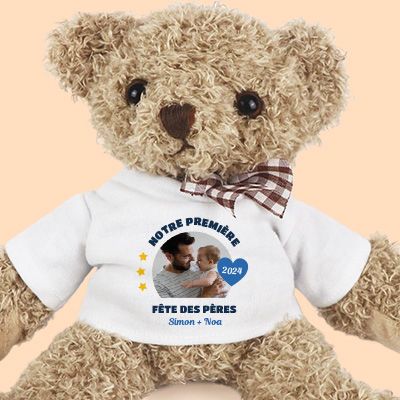 Ourson personnalisé - Première Fête des Pères