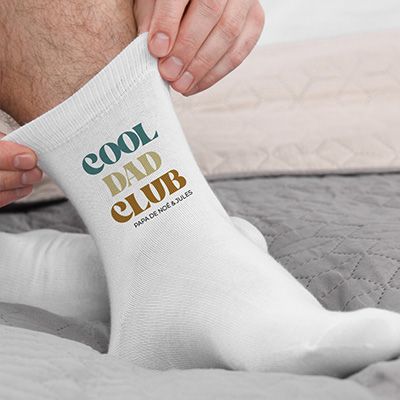 Chaussettes personnalisées - Cool Dads Club