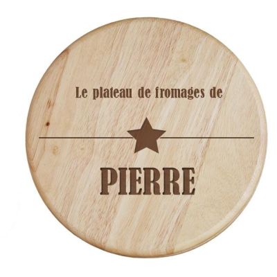 Set à fromage personnalisé pour un Pierre