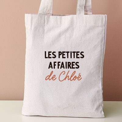 Tote bag personnalisé - Message