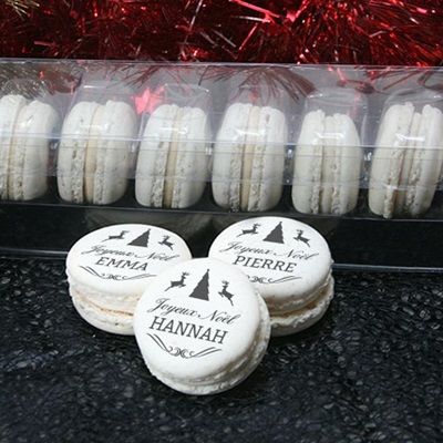 Macarons Table de Noël