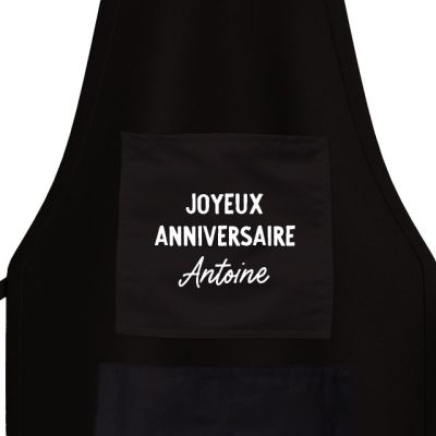 Tablier de cuisine personnalisé pour un Antoine