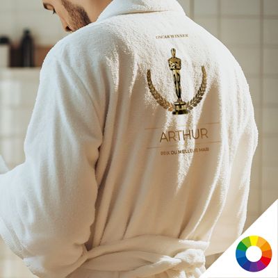 Peignoir personnalisé - Oscars