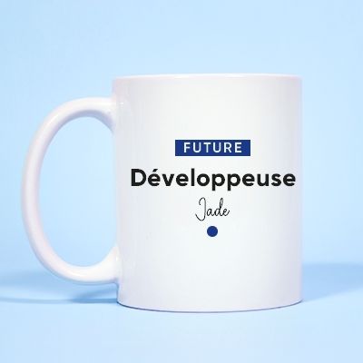 Mug personnalisé - Future développeuse