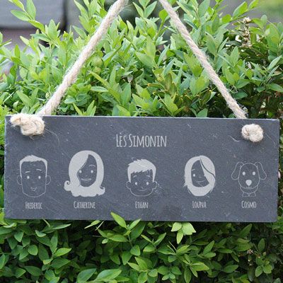 Ardoise Personnalisable - Collection Family Circus