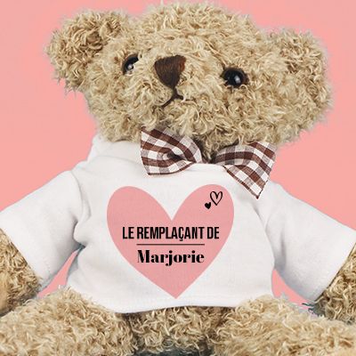 Ourson personnalisable - Le remplaçant de