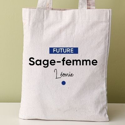 Tote bag personnalisable - Future sage-femme