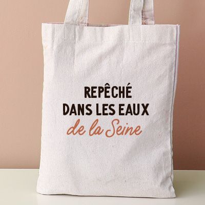 Tote bag personnalisé - Message