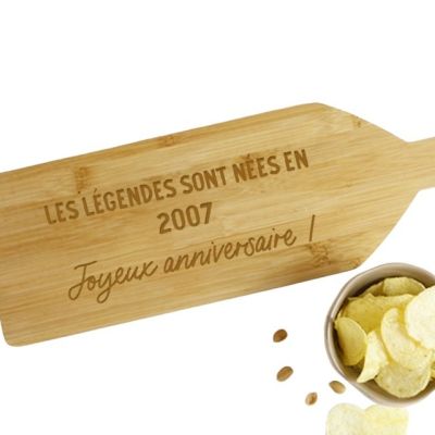 Planche à apéritif message générique année 2007