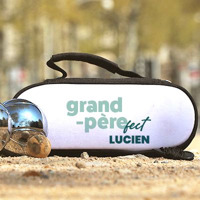 Sacoche de pétanque personnalisée - Grand Père-fect