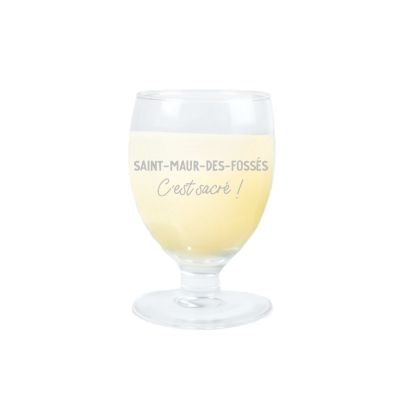 Verre à ricard personnalisé Saint-Maur-des-Fossés