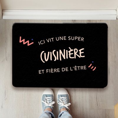 Paillasson personnalisé - Cuisinière