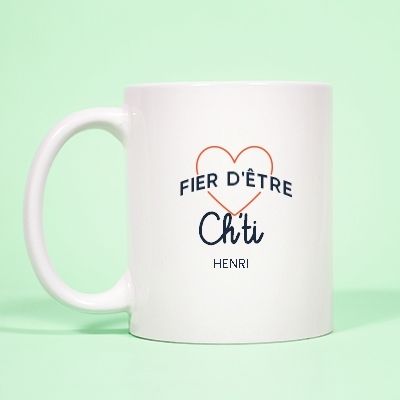 Mug personnalisé - Fier d'être Ch'ti