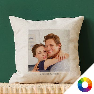 Coussin personnalisé - Photo