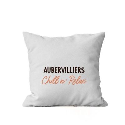 Coussin personnalisé Aubervilliers