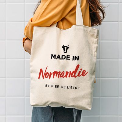 Tote bag personnalisable - Made In Normandie