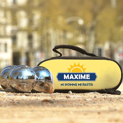 Sacoche de pétanque personnalisée - Apéro