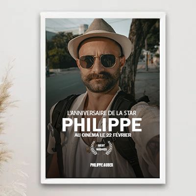 Affiche de film personnalisée