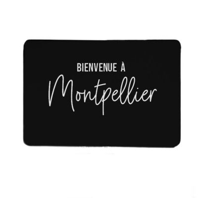 Paillasson personnalisé Montpellier