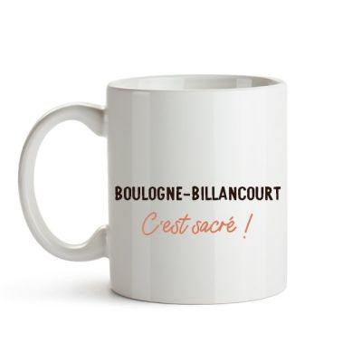 Mug personnalisé Boulogne-Billancourt