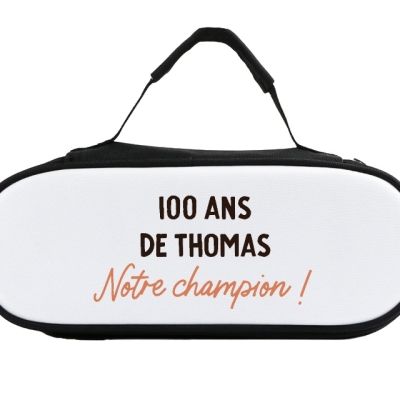 Sacoche de pétanque homme 100 ans