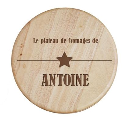 Set à fromage personnalisé pour un Antoine