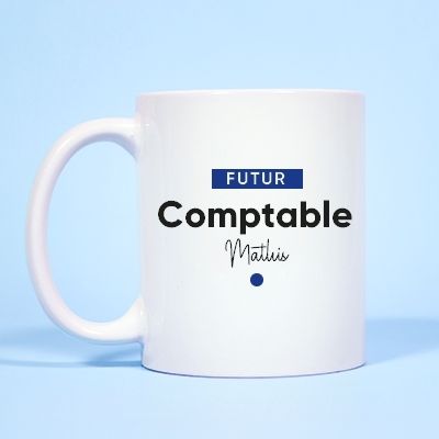 Mug personnalisé - Futur comptable