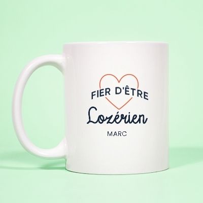 Mug personnalisé - Fier d'être Lozérien