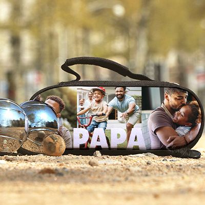 Sacoche de pétanque personnalisée - Multi-photos