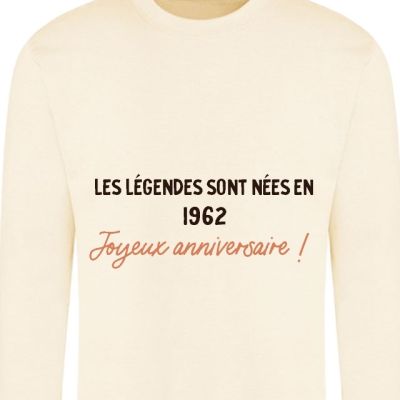 Sweat message générique année 1962