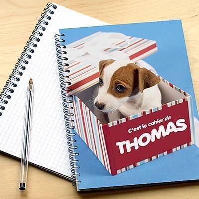 Cahier Bébé Chien