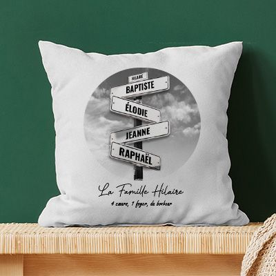 Coussin personnalisé - Destination NYC