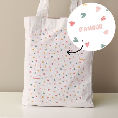Tote bag personnalisé - Message Secret