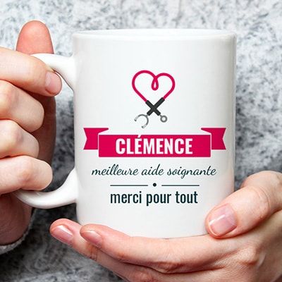 Mug personnalisé remerciements - Personnel Soignant
