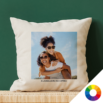 Coussin personnalisé - Photo