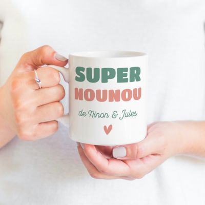Mug personnalisé - Super Nounou