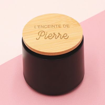 Enceinte bluetooth gravée Personnalisable - Prénom et Message
