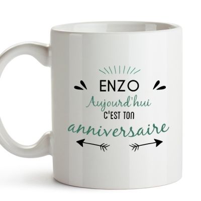 Mug personnalisé pour un Enzo