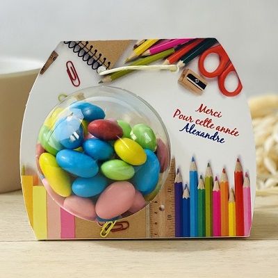 Ballotin de chocolats - Merci Maîtresse, Maître et ATSEM